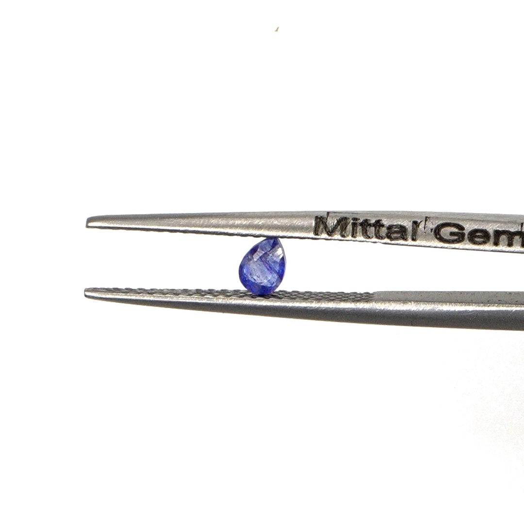 Natural Bangkok Blue Sapphire Calibrated Pears | 3x4mm & 4x5mm