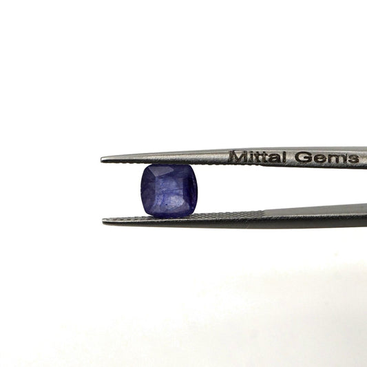 Natural Bangkok Blue Sapphire Loose Cushion Cut | 8mm & 8.5mm BS-C17 Picture-2