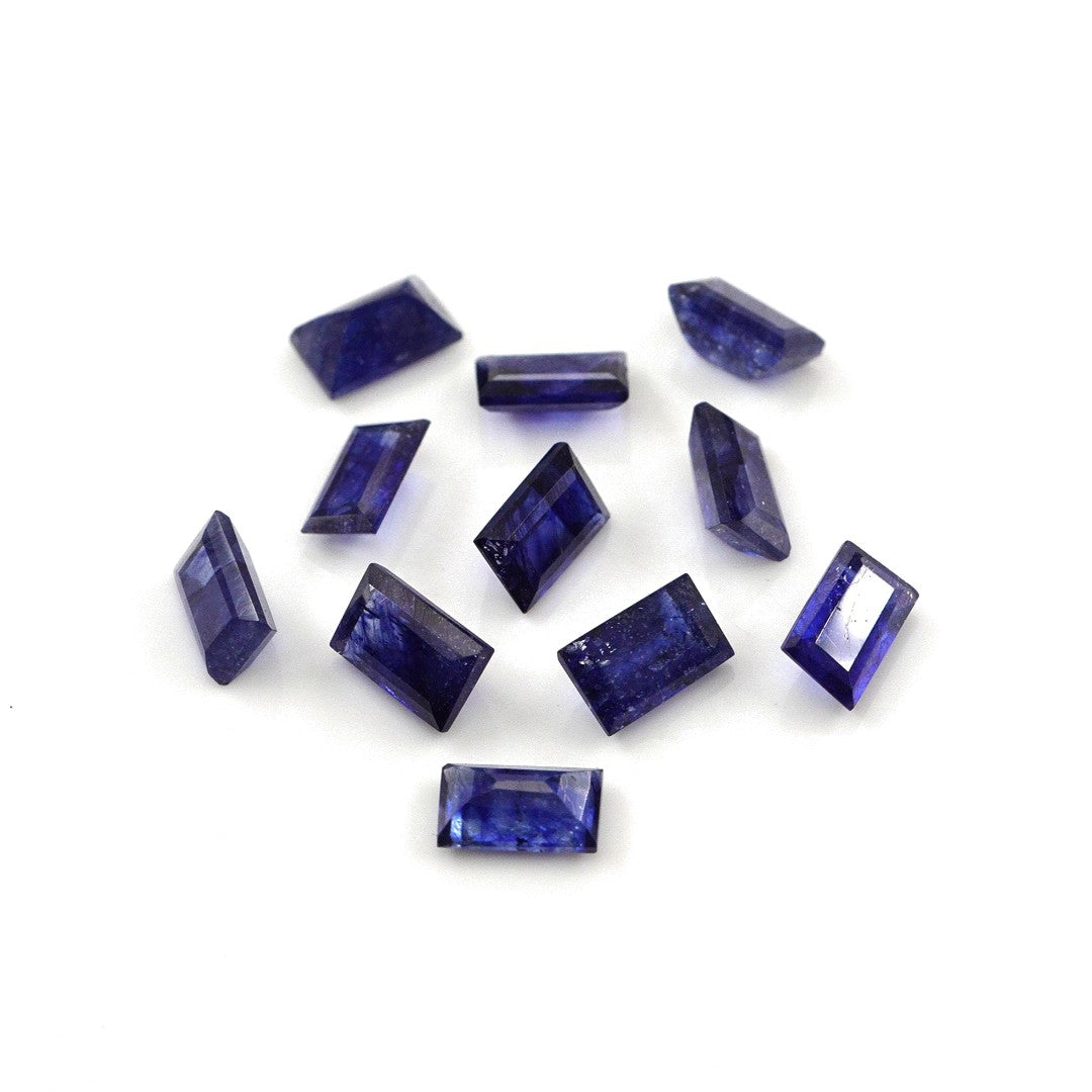 Natural Bangkok Blue Sapphire Calibrated Baguettes | 3x5mm & 4x6mm
