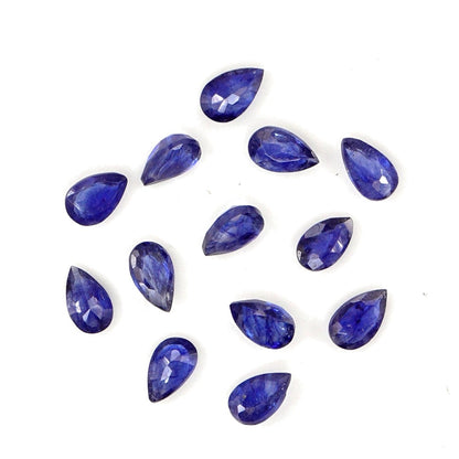 Natural Bangkok Blue Sapphire Calibrated Pears | 3x5mm & 4x6mm
