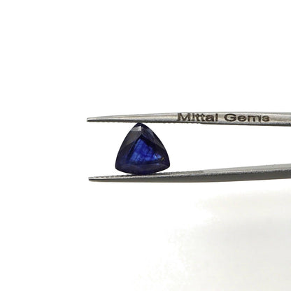 Natural Bangkok Blue sapphire Calibrated Trillions | 4mm & 4.5mm