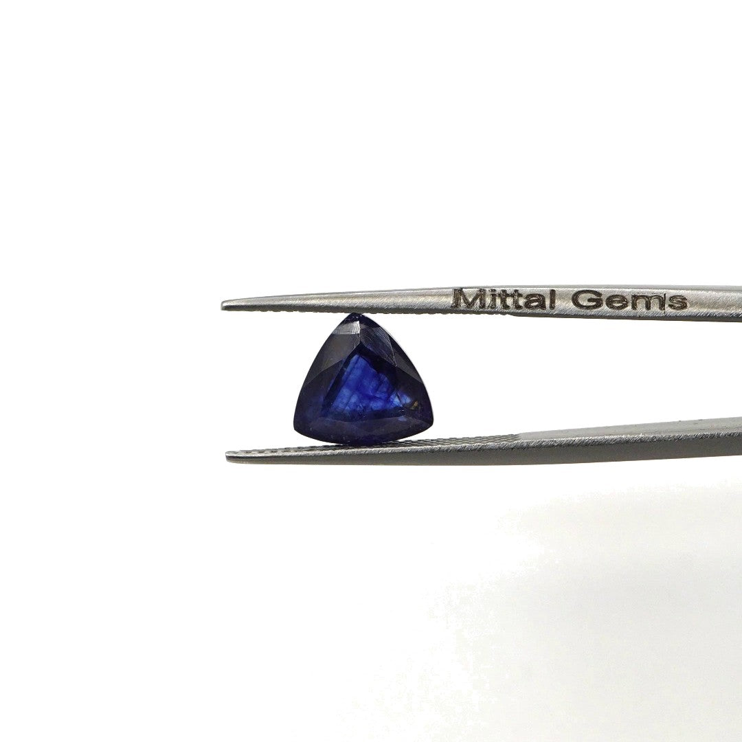 Natural Bangkok Blue sapphire Calibrated Trillions | 7mm & 7.5mm