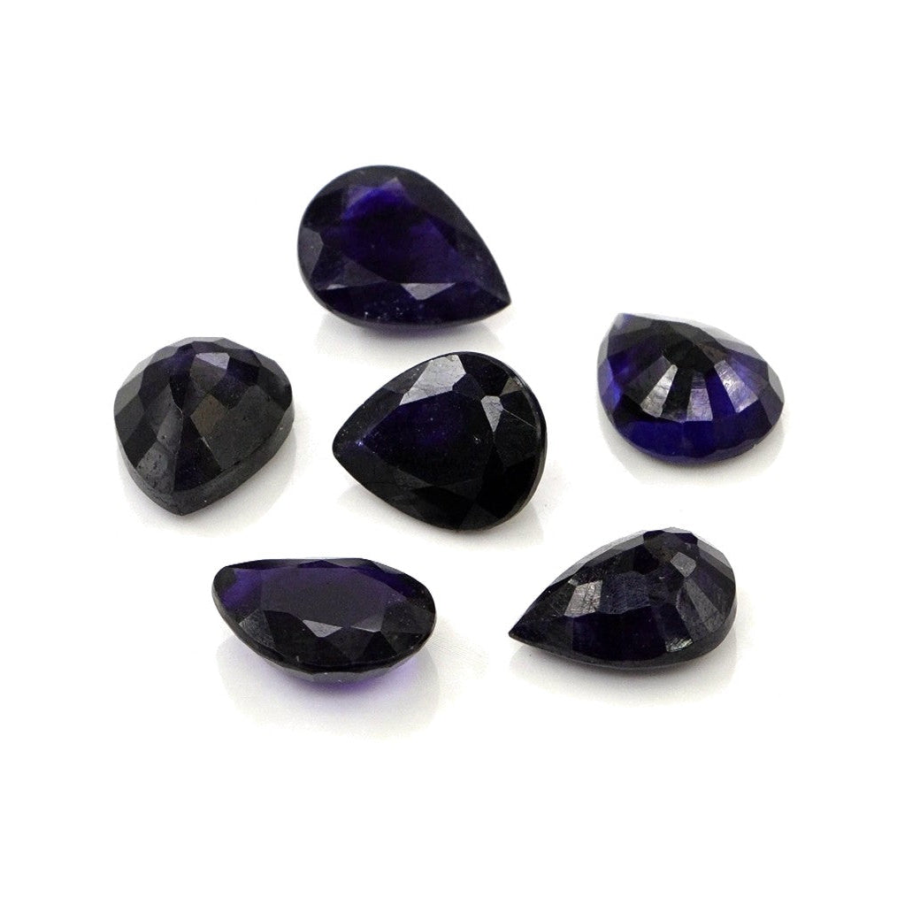 Natural Bangkok Blue Sapphire Calibrated Pears | 7x9mm & 8x10mm