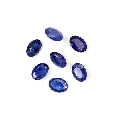 Natural Bangkok Blue Sapphire Calibrated Ovals | 5x7mm & 6x8mm