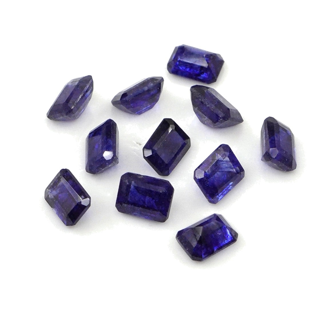 Natural Bangkok Blue Sapphire Calibrated Octagons | 3x4mm & 4x5mm