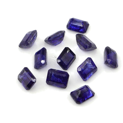 Natural Bangkok Blue Sapphire Calibrated Octagons | 3x4mm & 4x5mm