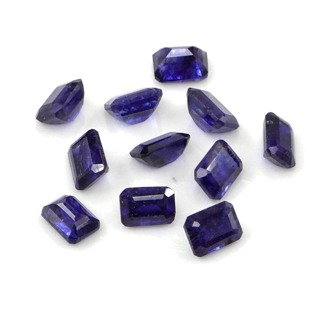 Natural Bangkok Blue Sapphire Calibrated Octagons | 3x4mm & 4x5mm