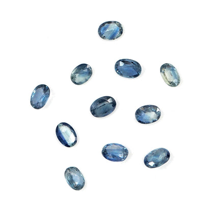 Natural Untreated Blue Sapphire Calibrated Ovals | 3x4mm & 4x5mm