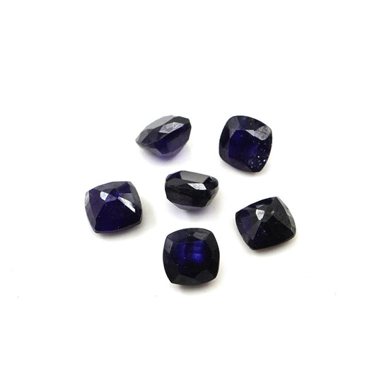 Natural Bangkok Blue Sapphire Loose Cushion Cut | 4mm & 4.5mm Picture-1