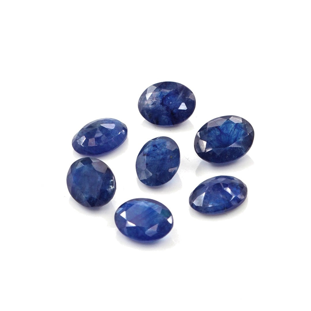 Natural Bangkok Blue Sapphire Calibrated Ovals | 7x9mm & 8x10mm