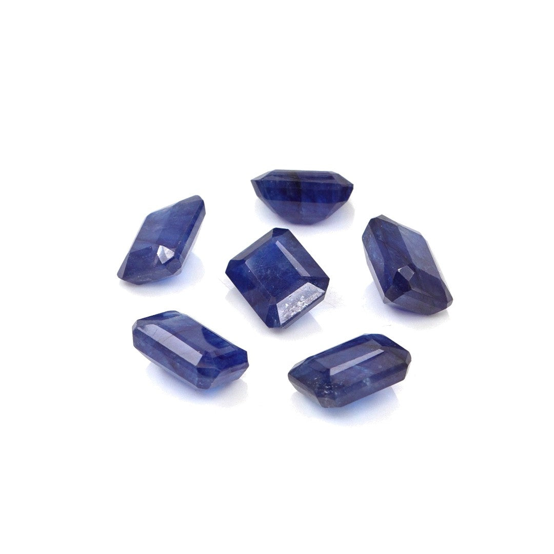 Natural Bangkok Blue Sapphire Calibrated Octagons | 5x7mm & 6x8mm