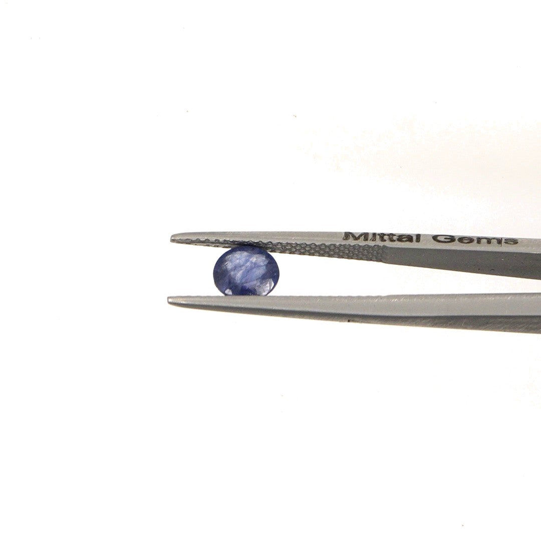 Natural Bangkok Blue Sapphire Calibrated Rounds | 5mm & 6mm