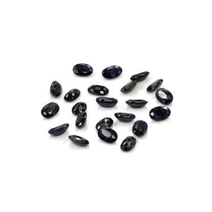 Natural Untreated Blue Sapphire Calibrated Ovals | 3x5mm & 4x6mm