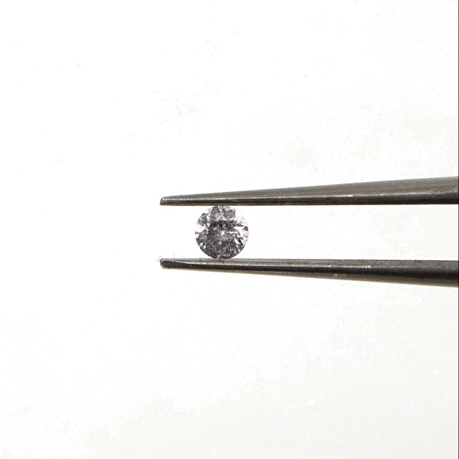Natural Untreated White Sapphire Calibrated Rounds | 3mm & 3.5mm