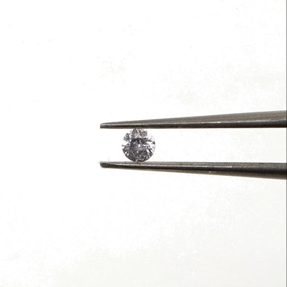 Natural Untreated White Sapphire Calibrated Rounds | 3mm & 3.5mm