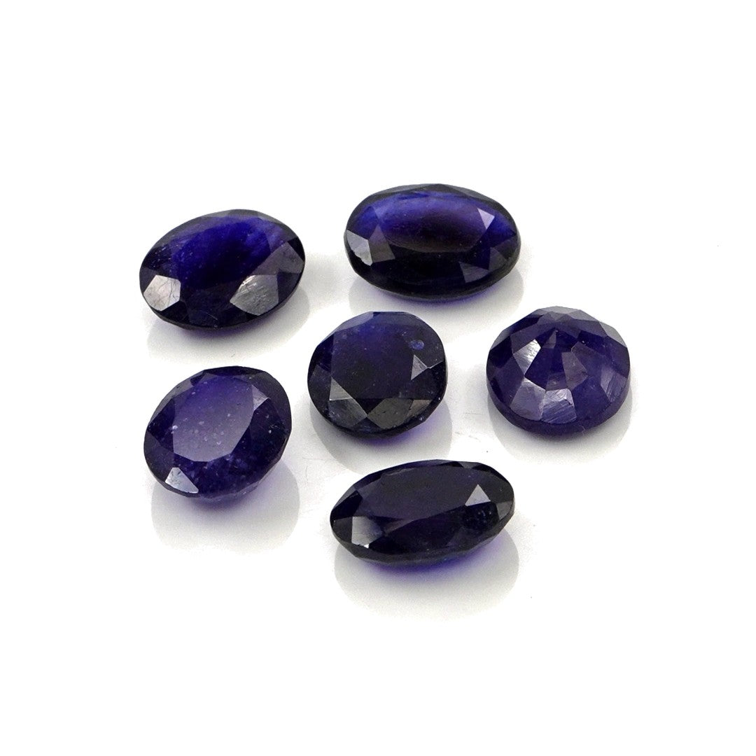 Natural Bangkok Blue Sapphire Calibrated Ovals | 5x7mm & 6x8mm