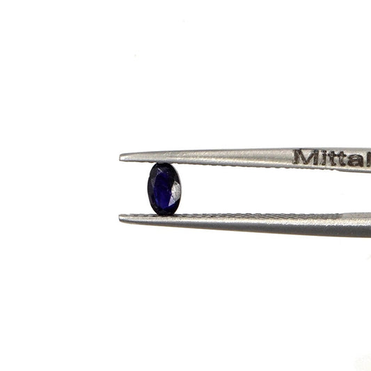 Natural Bangkok Blue Sapphire Calibrated Ovals | 3x5mm & 4x6mm