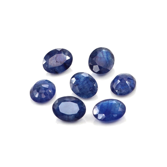 Natural Bangkok Blue Sapphire Calibrated Ovals | 7x9mm & 8x10mm