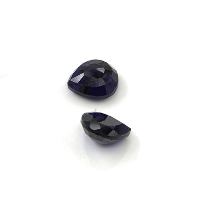 Natural Bangkok Blue Sapphire Calibrated Hearts | 7mm & 8mm
