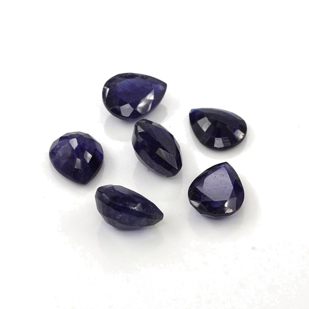 Natural Bangkok Blue Sapphire Calibrated Pears | 7x9mm & 8x10mm
