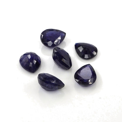 Natural Bangkok Blue Sapphire Calibrated Pears | 7x9mm & 8x10mm