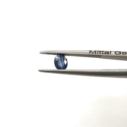 Natural Untreated Blue Sapphire Calibrated Ovals | 3x4mm & 4x5mm