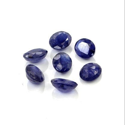 Natural Bangkok Blue Sapphire Calibrated Ovals | 7x9mm & 8x10mm