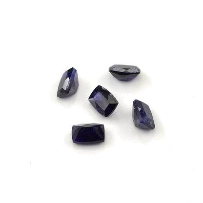 Natural Bangkok Blue sapphire Calibrated Long Cushions | 3x5mm & 4x6mm