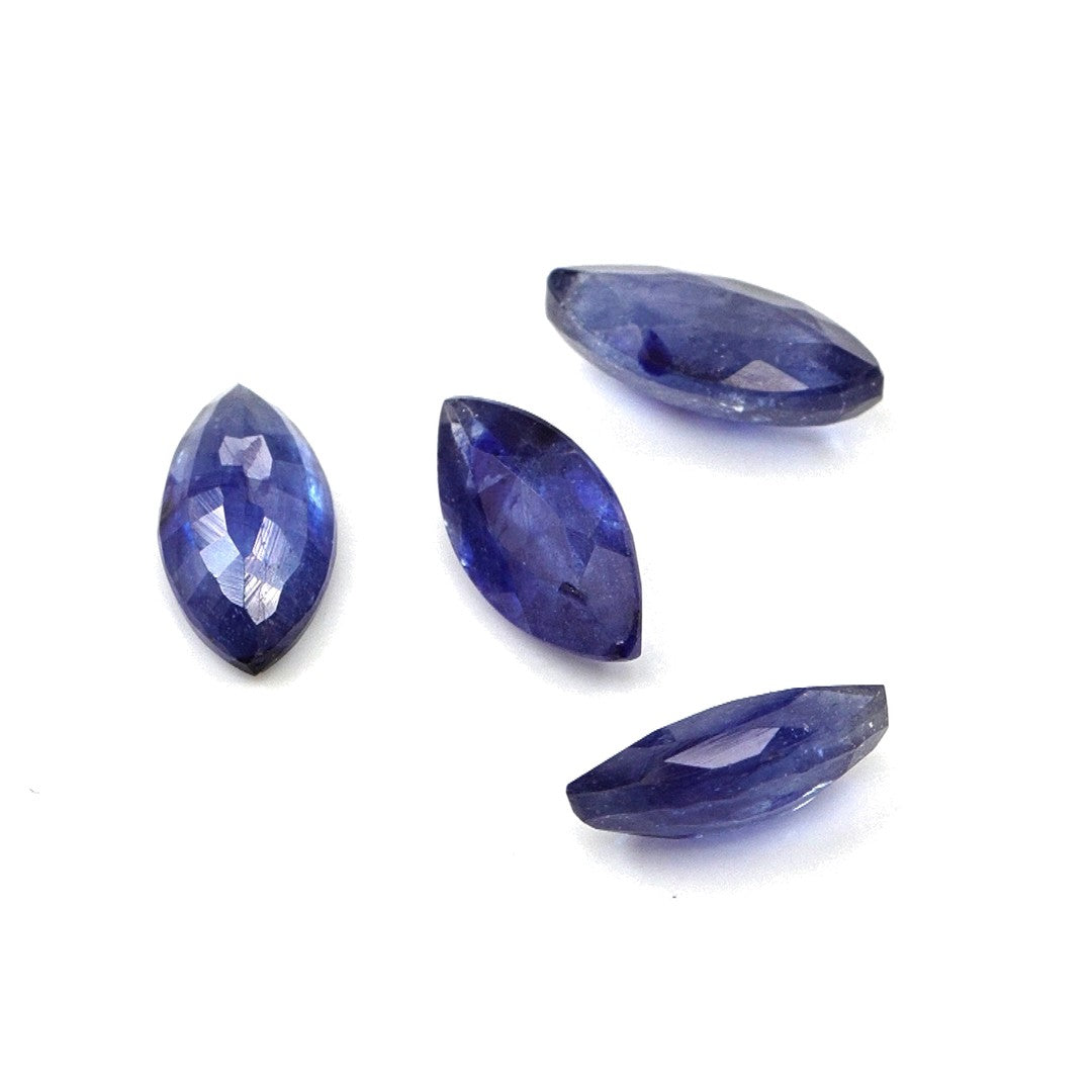 Natural Bangkok Blue Sapphire Calibrated Marquise | 5x10mm & 6x12mm