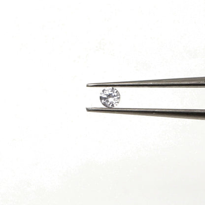 Natural Untreated White Sapphire Calibrated Rounds | 2mm & 2.5mm