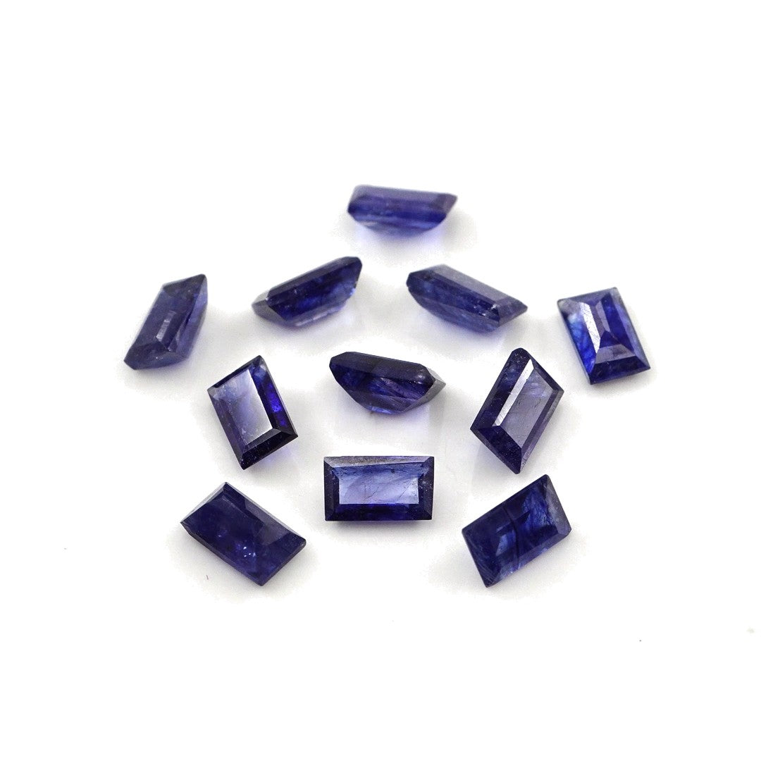 Natural Bangkok Blue Sapphire Calibrated Baguettes | 3x5mm & 4x6mm