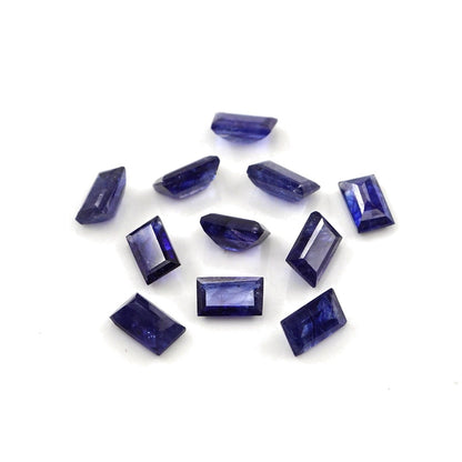 Natural Bangkok Blue Sapphire Calibrated Baguettes | 3x5mm & 4x6mm