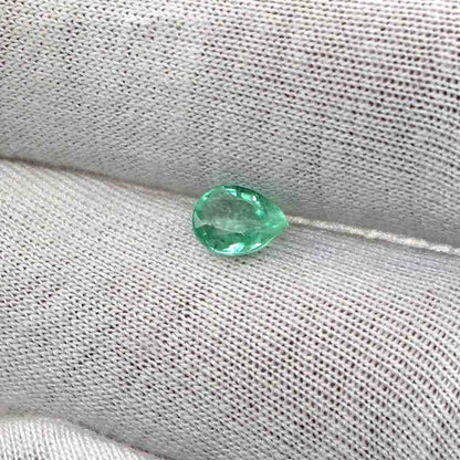 Natural Zambian Emerald Pear | 0.72cts