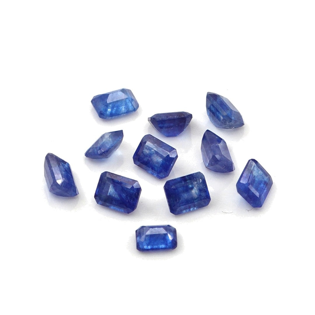 Natural Bangkok Blue Sapphire Calibrated Octagons | 3x4mm & 4x5mm