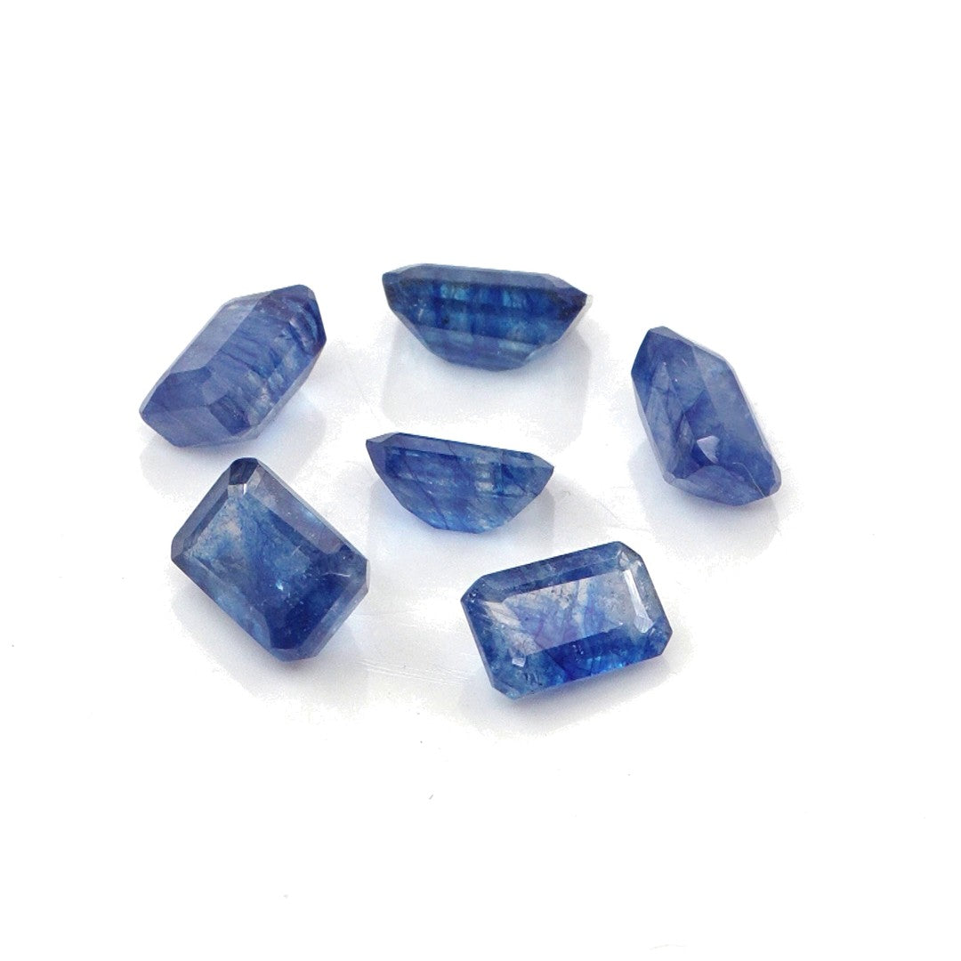 Natural Bangkok Blue Sapphire Calibrated Octagons | 3x5mm & 4x6mm