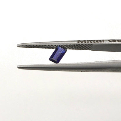 Natural Bangkok Blue Sapphire Calibrated Baguettes | 2x4mm & 2.5x5mm