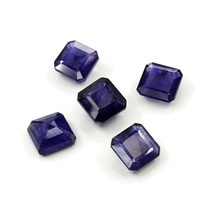 Natural Bangkok Blue sapphire Calibrated Square Octagons | 10mm & 10.5mm