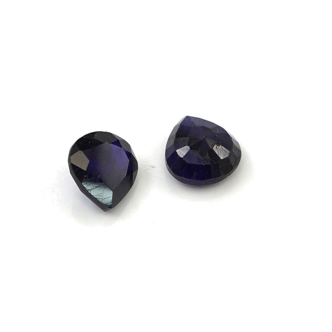 Natural Bangkok Blue Sapphire Calibrated Hearts | 7mm & 8mm