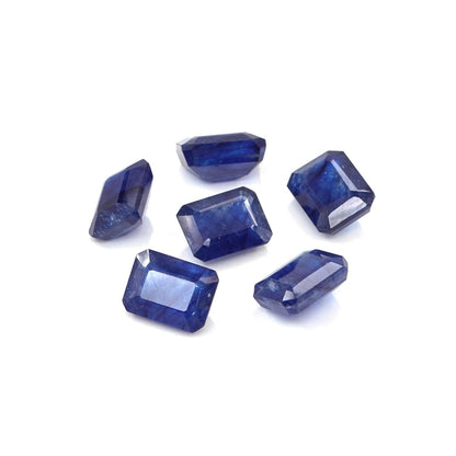 Natural Bangkok Blue Sapphire Calibrated Octagons | 5x7mm & 6x8mm