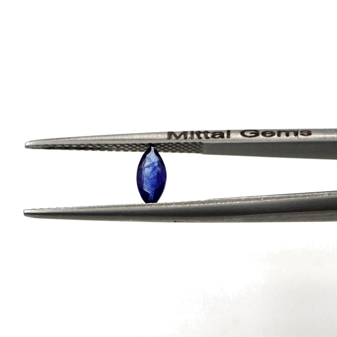 Natural Bangkok Blue Sapphire Calibrated Marquise | 3x6mm & 4x8mm