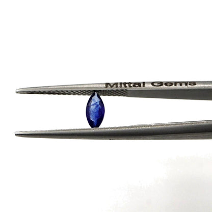 Natural Bangkok Blue Sapphire Calibrated Marquise | 3x6mm & 4x8mm