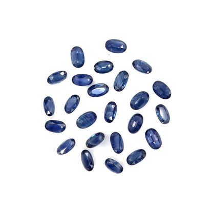 Natural Untreated Blue Sapphire Calibrated Ovals | 3x5mm & 4x6mm