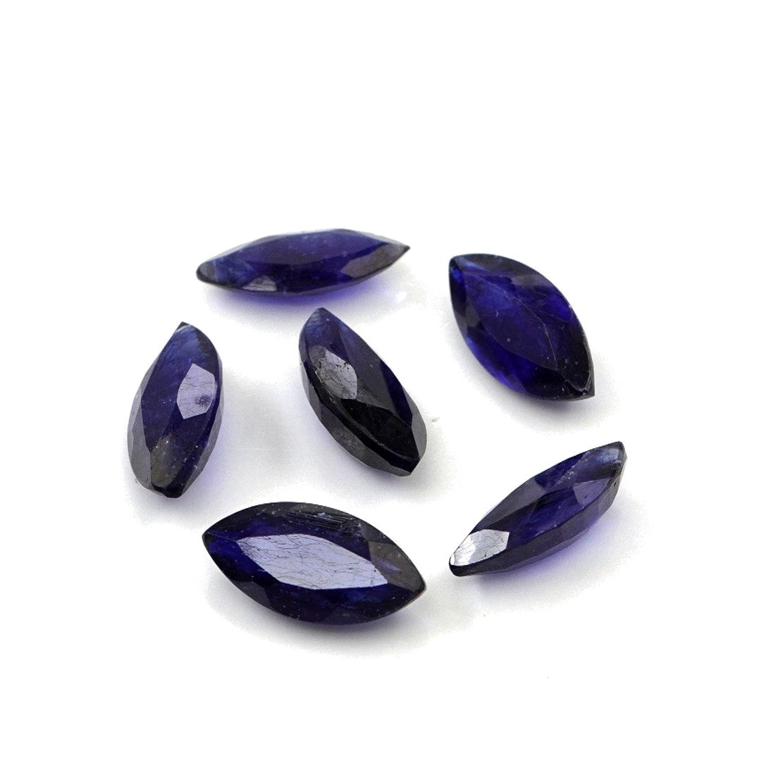 Natural Bangkok Blue Sapphire Calibrated Marquise | 5x10mm & 6x12mm