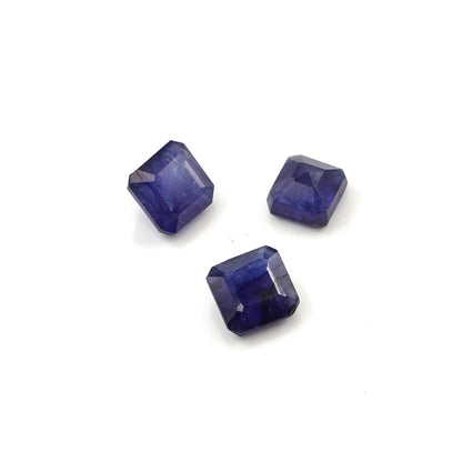 Natural Bangkok Blue sapphire Calibrated Square Octagon | 7mm & 7.5mm