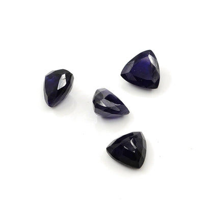 Natural Bangkok Blue sapphire Calibrated Trillions | 7mm & 7.5mm