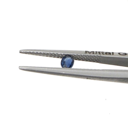 Natural Untreated Blue Sapphire Calibrated Ovals | 3x4mm & 4x5mm