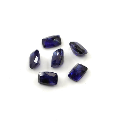 Natural Bangkok Blue sapphire Calibrated Long Cushions | 3x5mm & 4x6mm