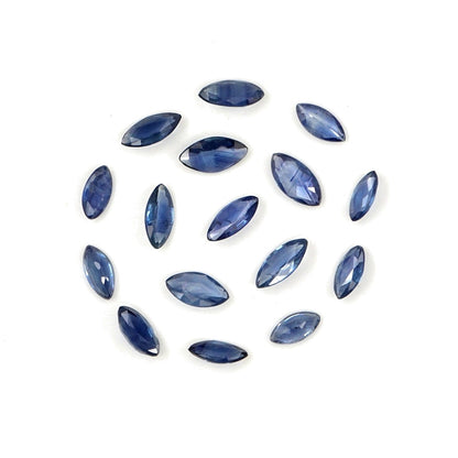 Natural Untreated Blue Sapphire Calibrated Marquise | 1.5x3mm & 2x4mm