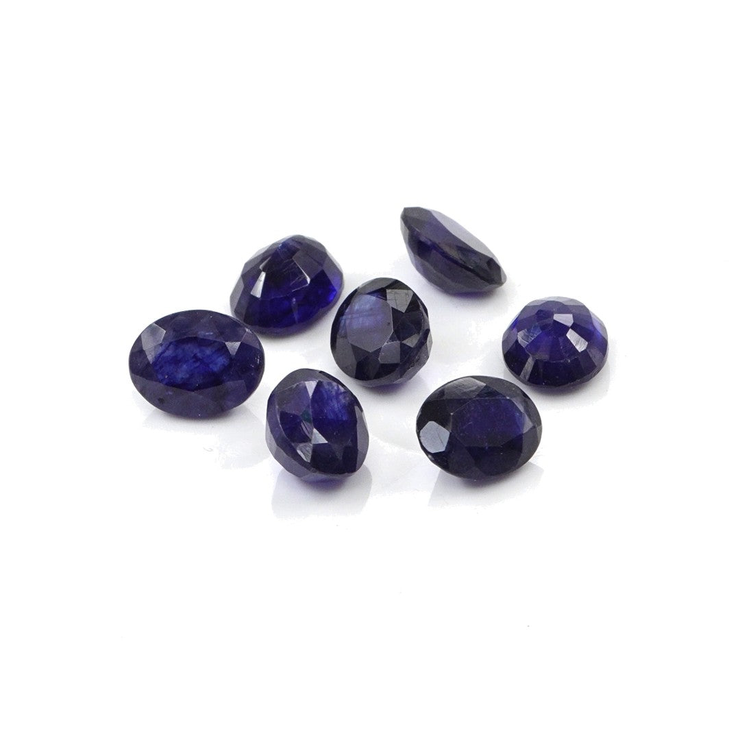 Natural Bangkok Blue Sapphire Calibrated Ovals | 7x9mm & 8x10mm