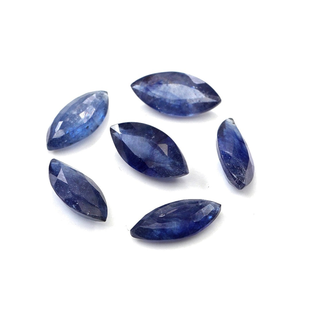 Natural Bangkok Blue Sapphire Calibrated Marquise | 7x14mm & 8x16mm
